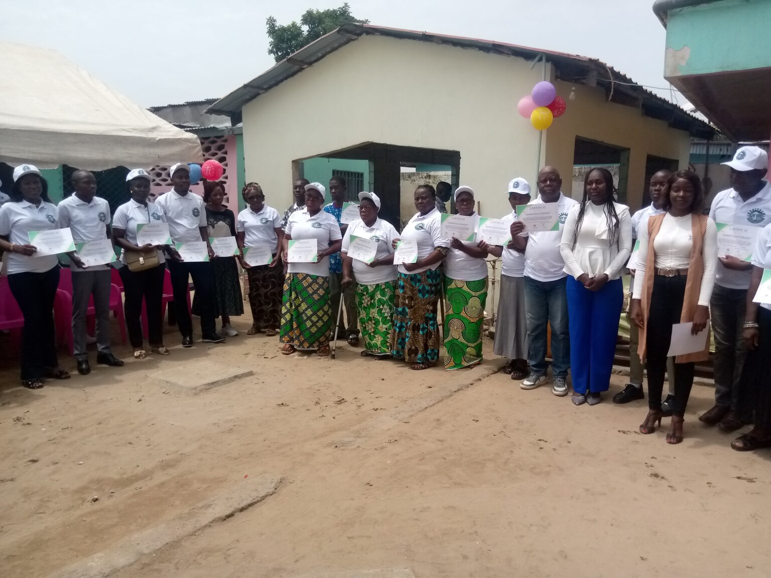 CONGO BZV : SOIXANTE NEUF PRODUCTEURS DE CHAMPIGNONS PLEUROTES CERTIFIES PAR MYCITECH BIO CONGO