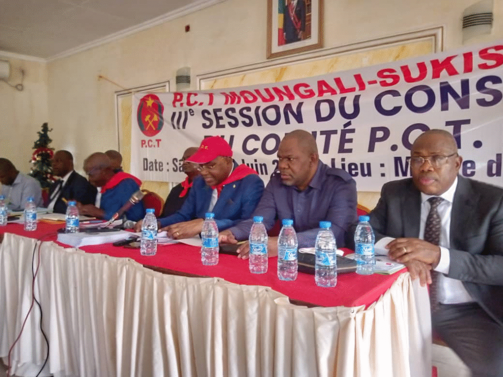 CONGO BZV : LE PCT SECTION DE MOUNGALI PROTESTE CONTRE DES PARTIS DE L’OPPOSITION SANS LES DESIGNER FORMELLEMENT