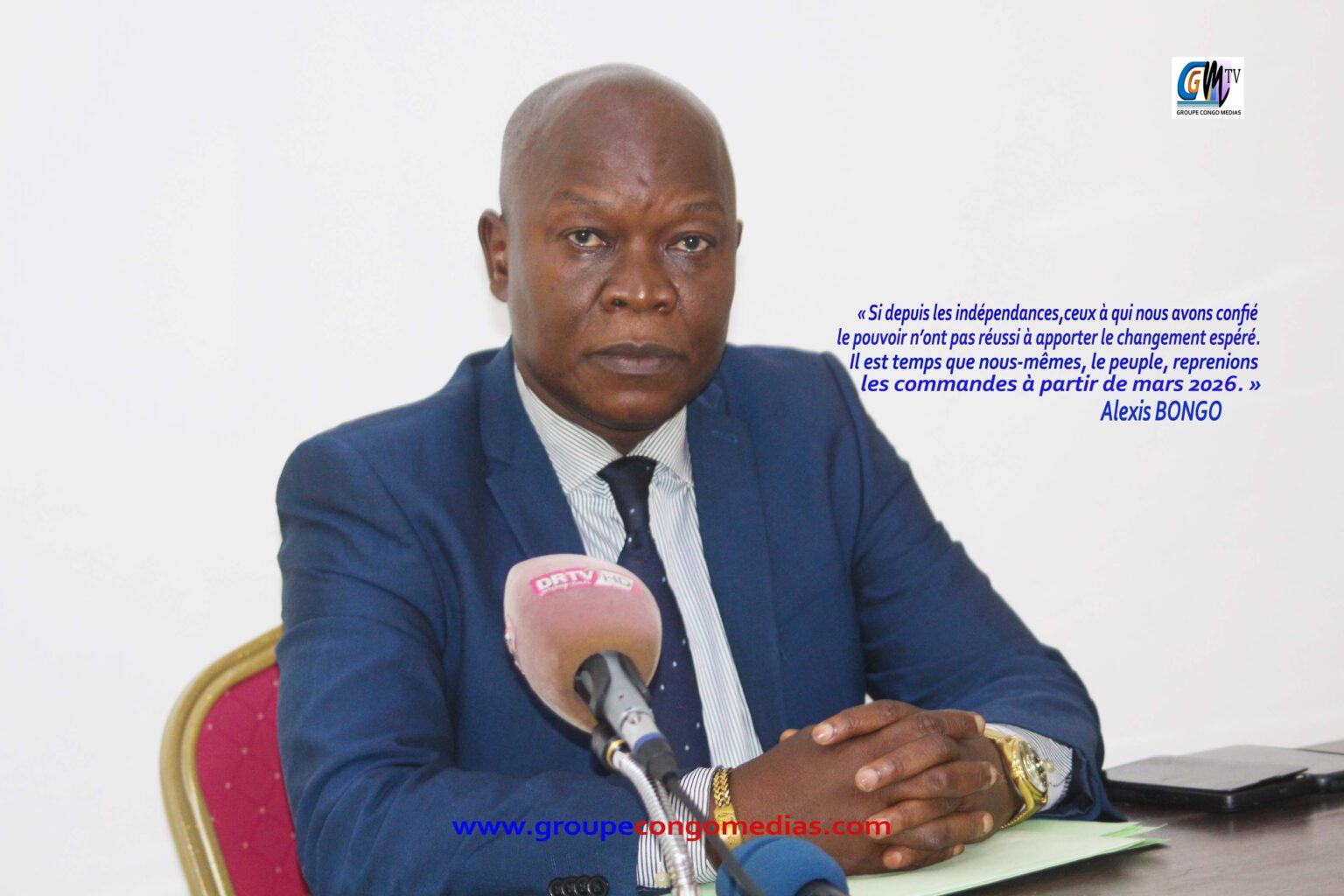 CONGO/PRÉSIDENTIELLE 2026: ALEXIS BONGO ANNONCE SA CANDIDATURE