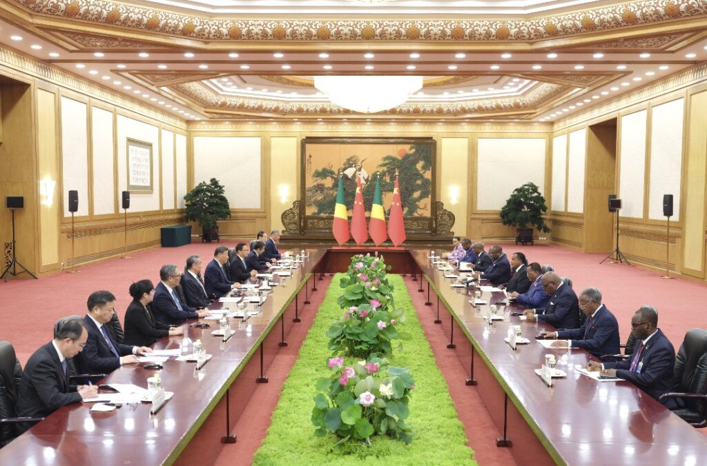 LA CHINE EST UNE PUISSANCE INCONTOURNABLE POUR LA PAIX DU MONDE, SELON LE PRÉSIDENT DE LA RÉPUBLIQUE DU CONGO (INTERVIEW)