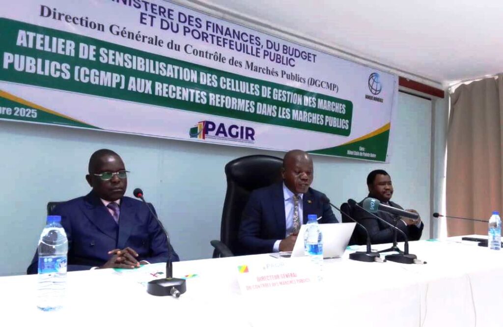CONGO/MARCHÉS PUBLICS: LES CELLULES DE GESTION RENFORCENT LEURS COMPÉTENCES SUR LES RÉFORMES RÉGLEMENTAIRES