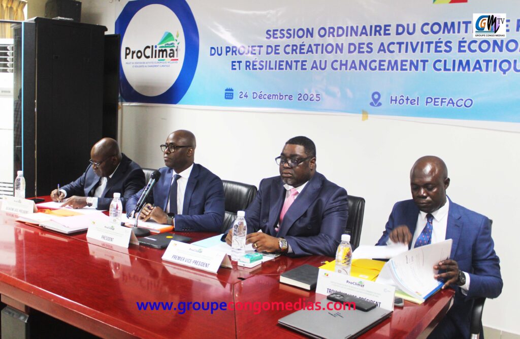 CONGO/CLIMAT: LE PROCLIMAT AFFICHE DES PERFORMANCES ENCOURAGEANTES ET SE PROJETTE VERS 2026