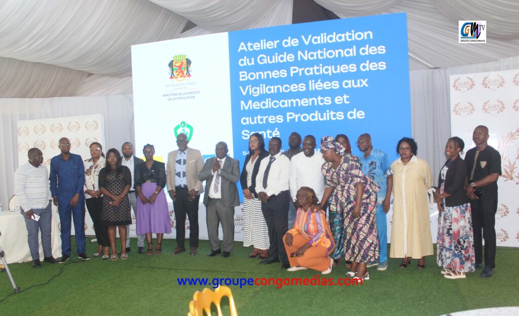 CONGO/SANTÉ PUBLIQUE: UN GUIDE DE PHARMACOVIGILANCE VALIDÉ POUR MIEUX PROTÉGER LES POPULATIONS