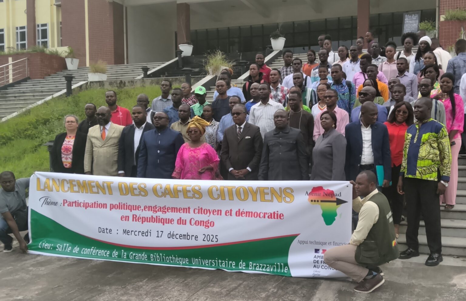 CONGO BZV : DES ECHANGES AUTOURS DE LA PARTICIPATION CITOYENNE ET LA DEMOCRATIE GRACE A L’ASSOCIATION AVENIR NEPAD