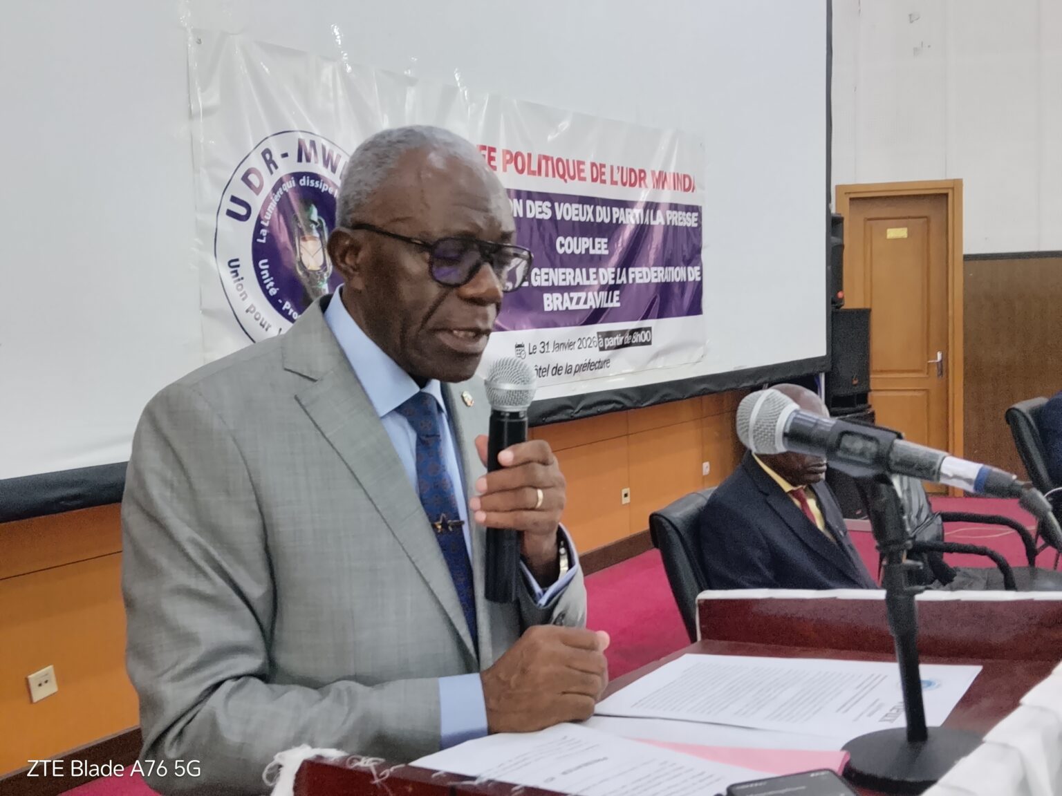 CONGO BZV : LE PARTI UDR MWINDA ENTRE RESTRUCTURATION ET ABSENCE A LA PRESIDENTIELLE