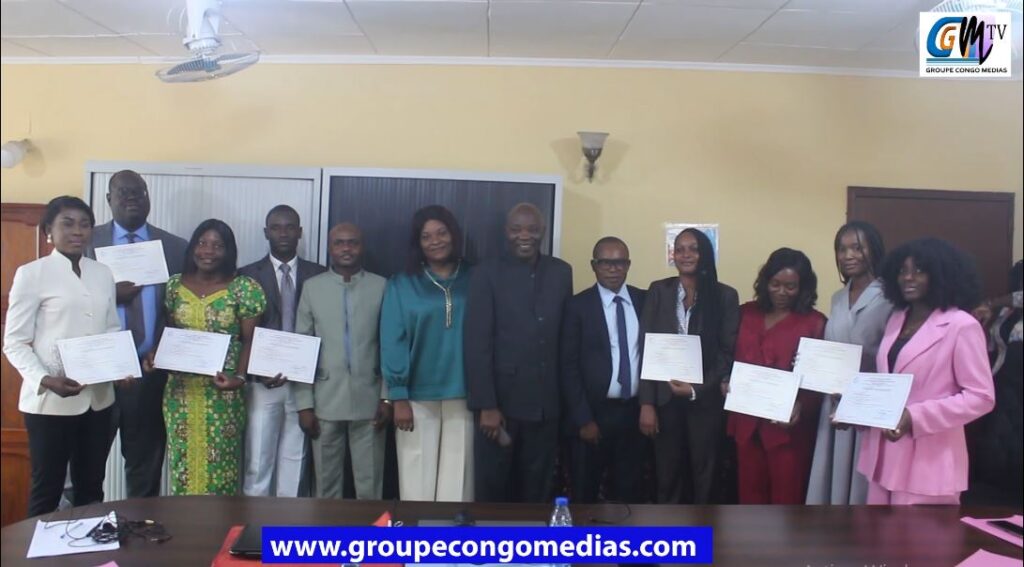 CONGO/FORMATION: LE CERAPE REMET DES CERTIFICATS AUX AGENTS DES MINES