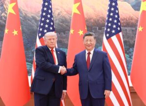 XI JINPING S’ENTRETIENT AVEC DONALD TRUMP A BEIJING