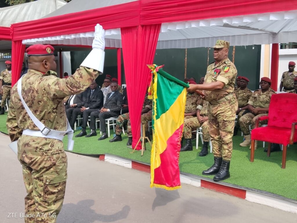 CONGO BZV : LA DGSP SE DOTE D’UN ETENDARD ET ENREGISTRE UN NOUVEAU COLONEL MAJOR CONGO BZV : LA DGSP SE DOTE D’UN ETENDARD ET ENREGISTRE UN NOUVEAU COLONEL MAJOR