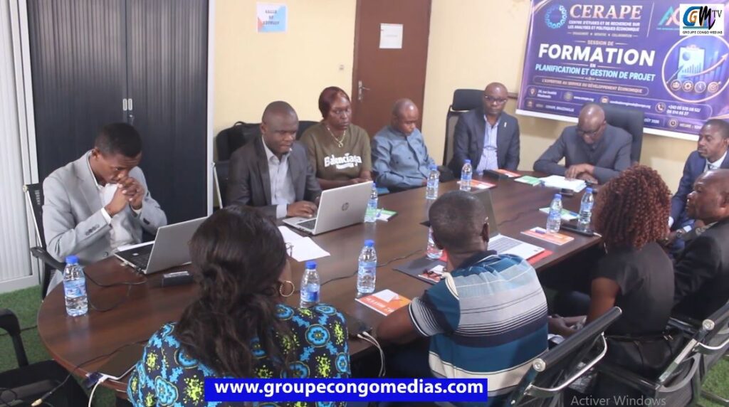 CONGO/CERAPE: LE PERSONNEL RENFORCE SES COMPÉTENCES  EN  PLANIFICATION ET GESTION DE PROJET
