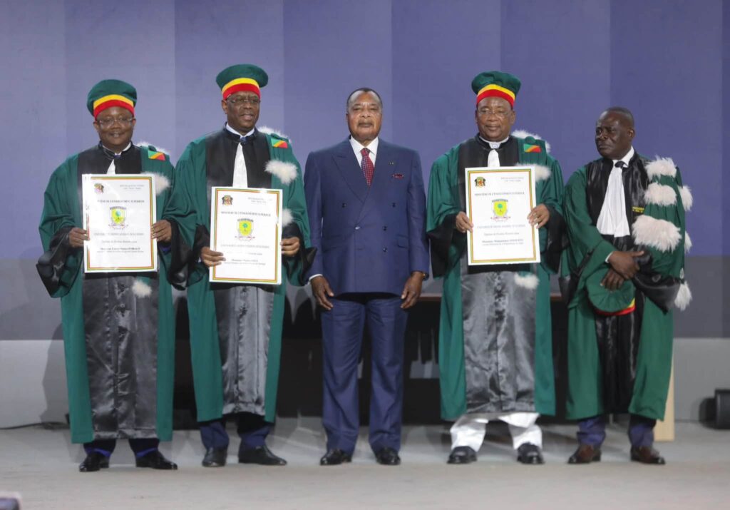 CONGO/UDSN: TROIS ANCIENS CHEFS D’ÉTAT AFRICAINS CONSACRÉS DOCTEURS HONORIS CAUSA CONGO/UDSN: TROIS ANCIENS CHEFS D’ÉTAT AFRICAINS CONSACRÉS DOCTEURS HONORIS CAUSA